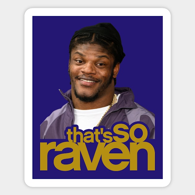 Lamar Baltimore So Ravens Magnet by Super Secret Villain